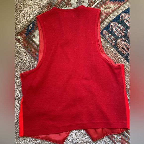 Vintage red vest - Picture 2 of 2